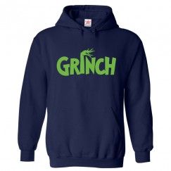 Grinch Classic Unisex Kids and Adults Pullover Hoodie for Sci-Fi Movie Fans